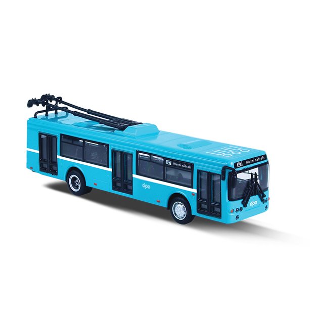 Trolleybus DPO Ostrava metal, 16 cm 1