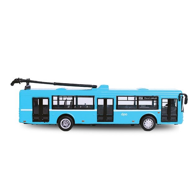 Trolleybus DPO Ostrava metal, 16 cm 3