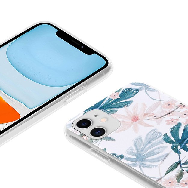 „Crong Flower Case“ – „iPhone 11“ dėklas (01 modelis)