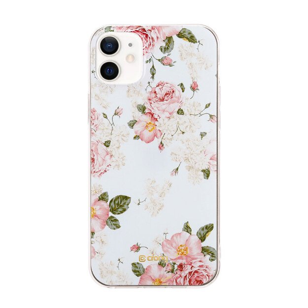 „Crong Flower Case“ – dėklas, skirtas „iPhone 12 Mini“ (02 modelis)