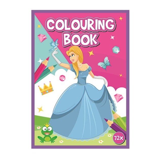 Coloring book 72-page A4 Princess 1