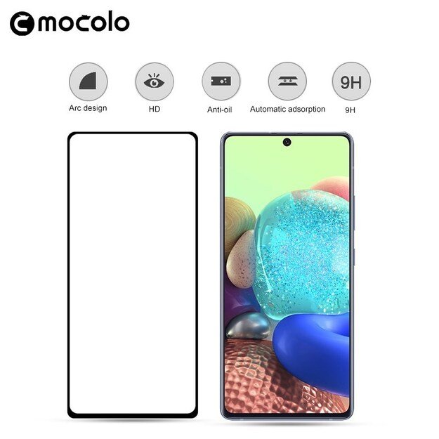 Mocolo 3D Glass Full Glue – apsauginis stiklas, skirtas OnePlus 9 