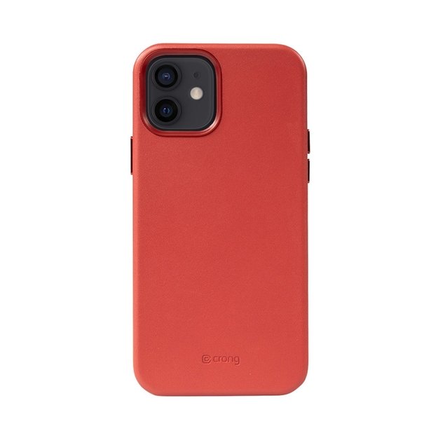 Crong Essential Cover – odinis dėklas, skirtas iPhone 12 / iPhone 12 Pro (raudonas) 27