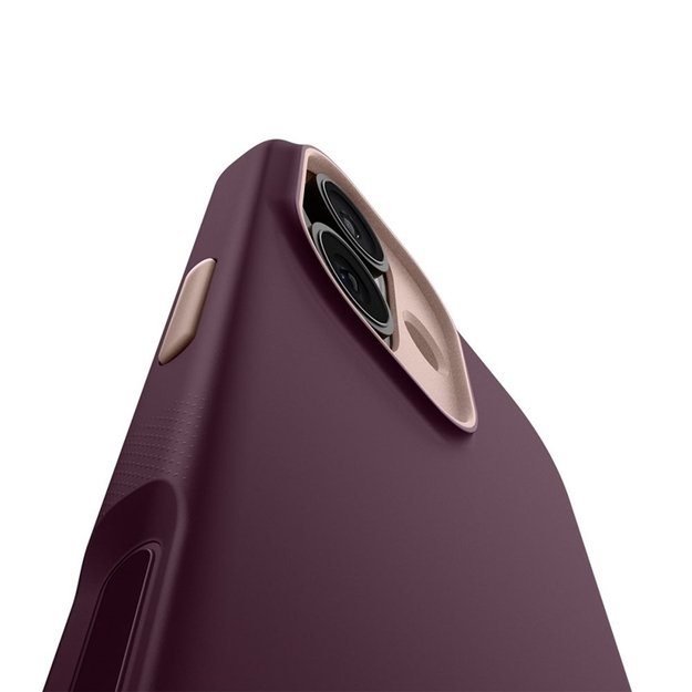 Spigen Nano Pop Mag MagSafe – dėklas, skirtas iPhone 17 (Burgundy Bean)   12