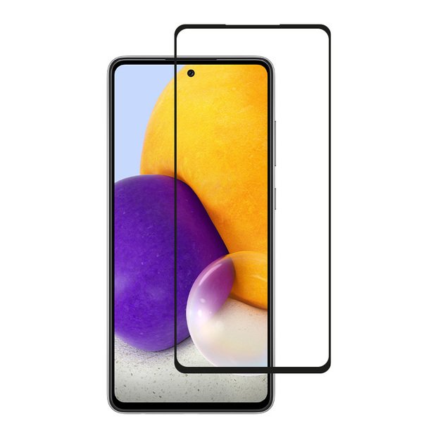 Crong 7D nano lankstus stiklas – pilnai dengianti hibridinė ekrano apsauga 9H Samsung Galaxy A33 5G 4