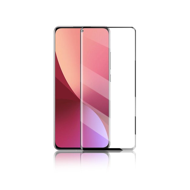 „Mocolo 3D 9H Full Glue“ – viso ekrano apsauginis stiklas, skirtas „Xiaomi 12 Pro“ (juodas) 19