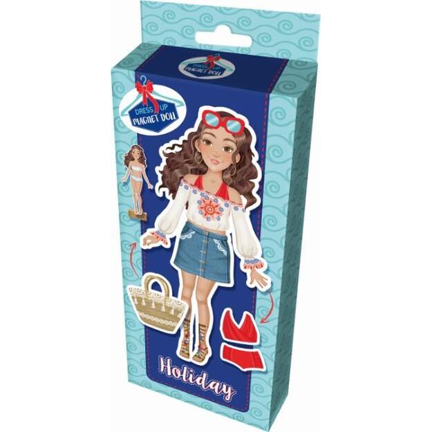 Magnetic doll On vacation