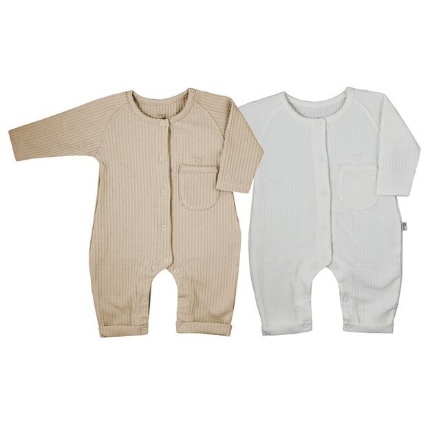 Baby jumpsuit Koala Bello beige, size 56 (0-3m), 56 (0-3m) 1