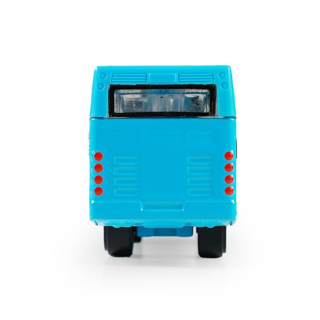 Metal bus DPO Ostrava blue 8 cm