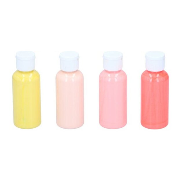 Artico - Akrilinių pastelinių dažų rinkinys 80 ml 4 spalvos (1 rinkinys) 4