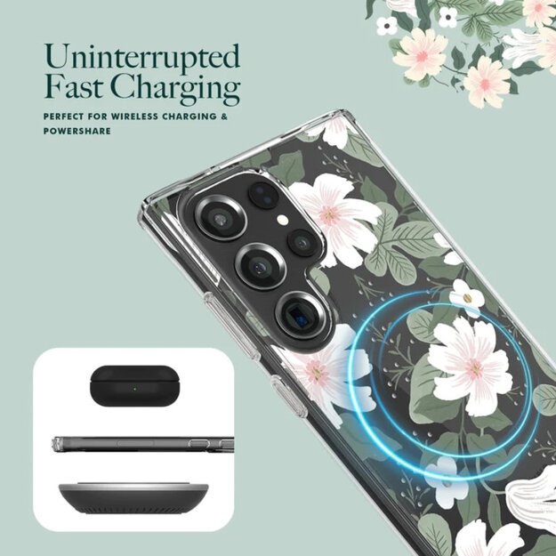 Skaidrus šautuvas – dėklas, skirtas Samsung Galaxy S23 Ultra (Willow) 24