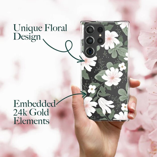 Skaidrus šautuvas – dėklas, skirtas Samsung Galaxy S23 Ultra (Willow) 22