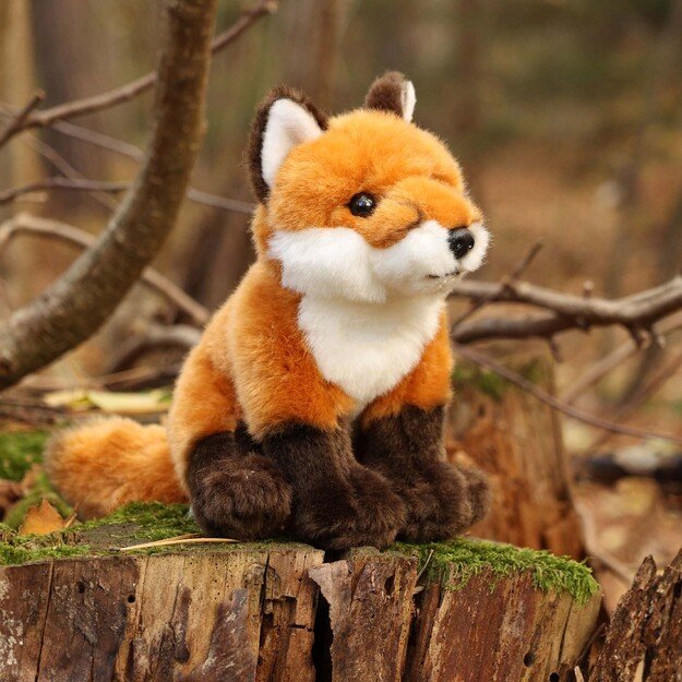 Plush fox 18 cm ECO-FRIENDLY