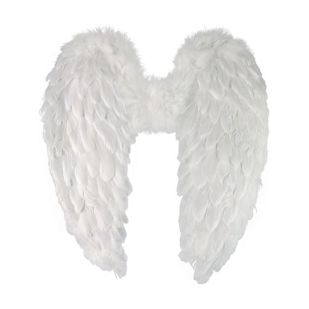 Angel wings with feathers 55 cm