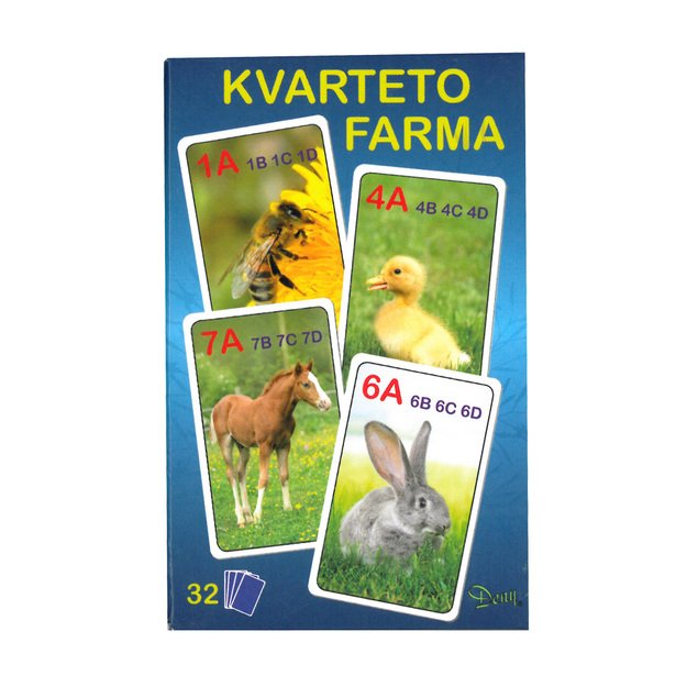 the Quartet card game - the Farm