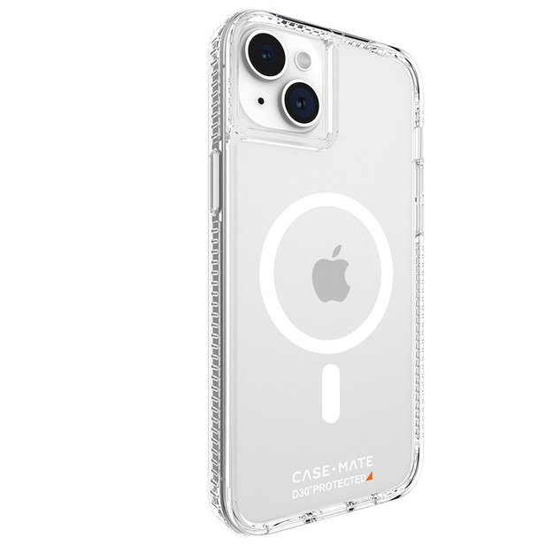 Case-Mate Ultra Tough plus D3O MagSafe – iPhone 15 Plus dėklas (skaidrus)