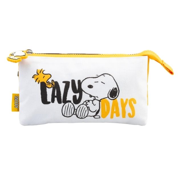 Snoopy - 3-compartment pencil case from the Lazy Days collection 1