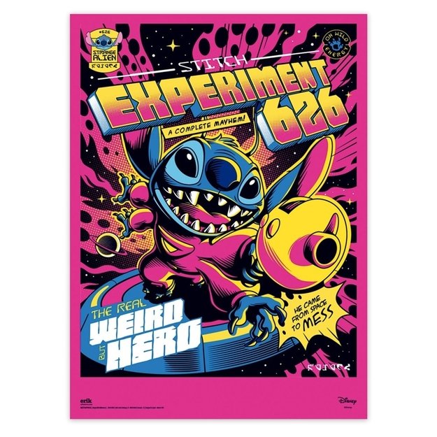 Disney Stitch - Mini Poster Set (38 x 52 cm) (2 pieces) 3