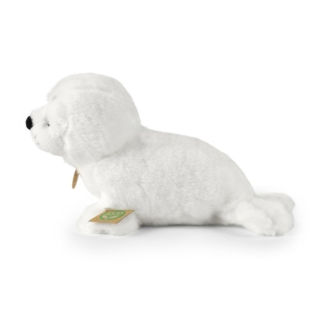 Rappa - Plush realistic mascot white seal 25 cm Eco-Friendly 3