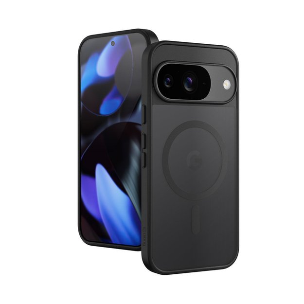 Crong Hybrid Matte Magnetic - MagSafe Google Pixel 9 Case (Black) 1