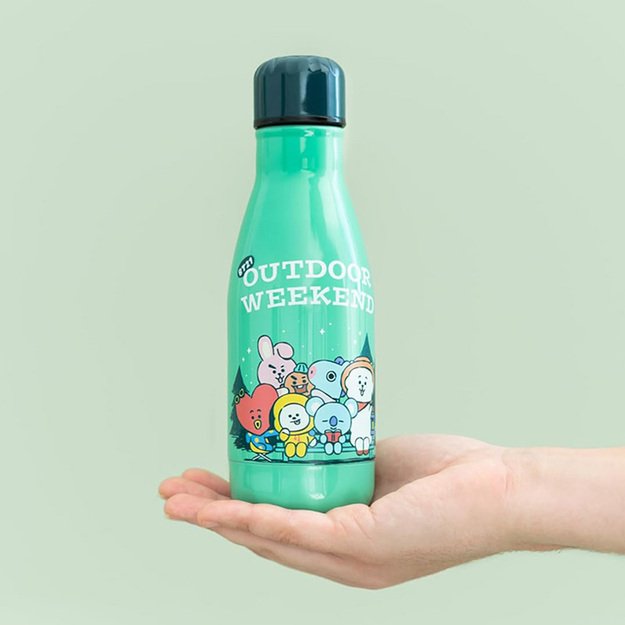 BT21 - Nerūdijančio plieno 260 ml termo pietų butelis Outdoor Weekend