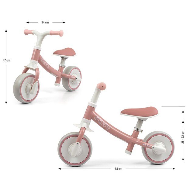 Milly Mally Skippy pink children s bike 12