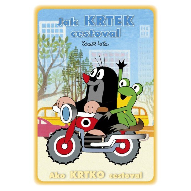 Coloring page A5 How the Mole Traveled