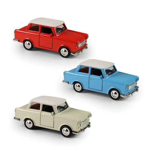 the Car retro - Trabant 3 colors