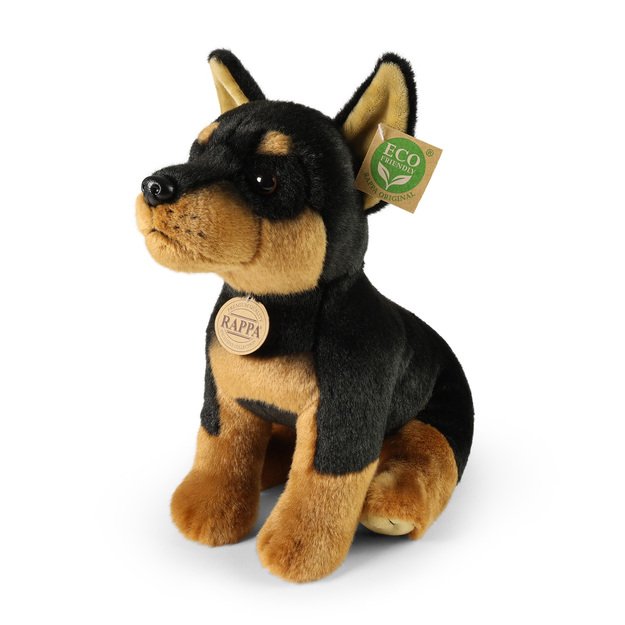 Plush Dobermann 30 cm ECO-FRIENDLY