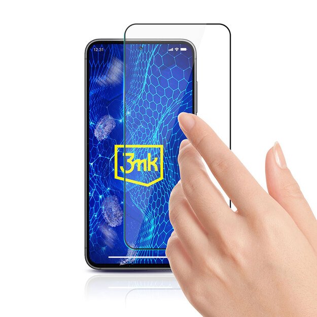 3mk HardGlass Max Lite – grūdintas stiklas, skirtas Samsung Galaxy S24+ (juodas) 14