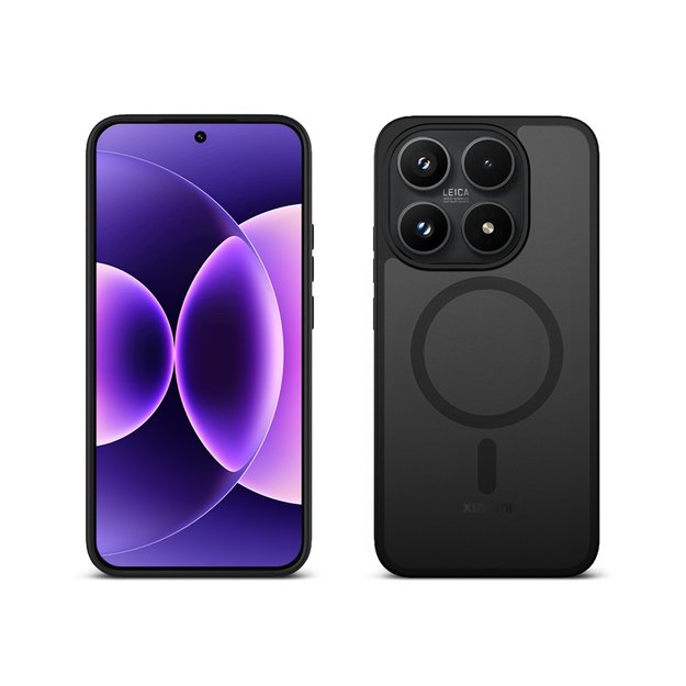 Crong Hybrid Matte Magnetic - Xiaomi 17 MagSafe Case (black)