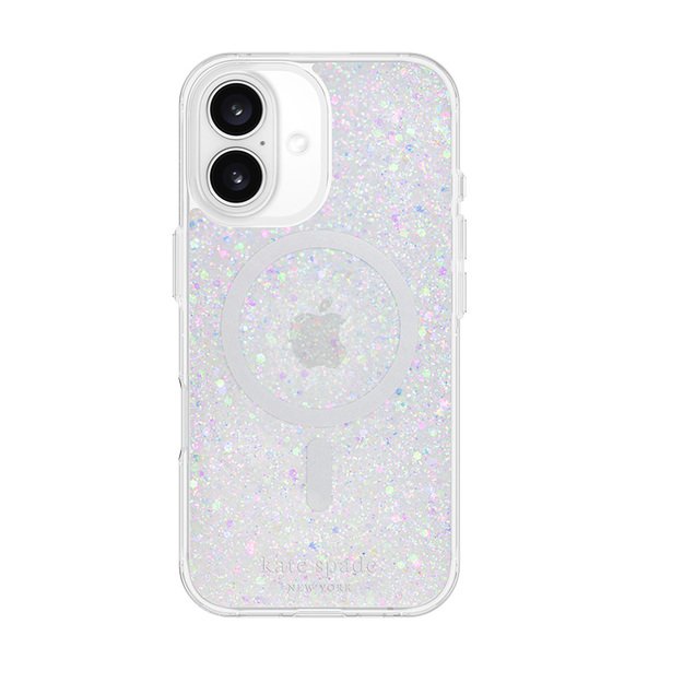 Kate Spade New York Protective MagSafe – dėklas, skirtas iPhone 16 (Chunky Glitter) 11