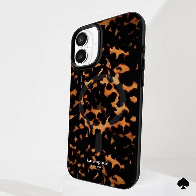 Kate Spade New York Protective MagSafe – dėklas, skirtas iPhone 16 Plus (vėžlys) 16