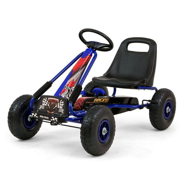 Kids Go-kart Milly Mally Thor blue