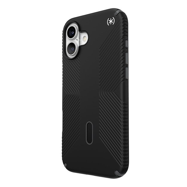 Speck Presidio2 Grip ClickLock & MagSafe – dėklas, skirtas iPhone 16 Plus (juodas / šiferio pilkas / baltas) 11