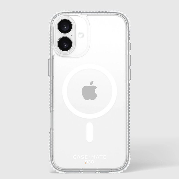 Case-Mate Tough D3O MagSafe – dėklas, skirtas iPhone 16 Plus (skaidrus) 11