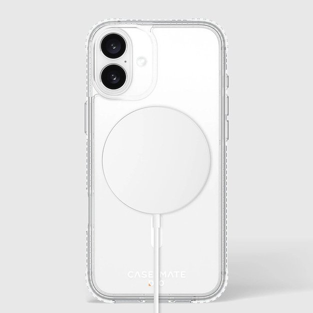 Case-Mate Tough D3O MagSafe – dėklas, skirtas iPhone 16 Plus (skaidrus) 13