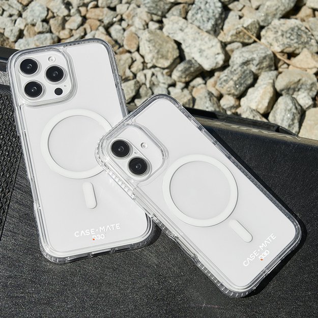 Case-Mate Tough D3O MagSafe – dėklas, skirtas iPhone 16 Plus (skaidrus) 27