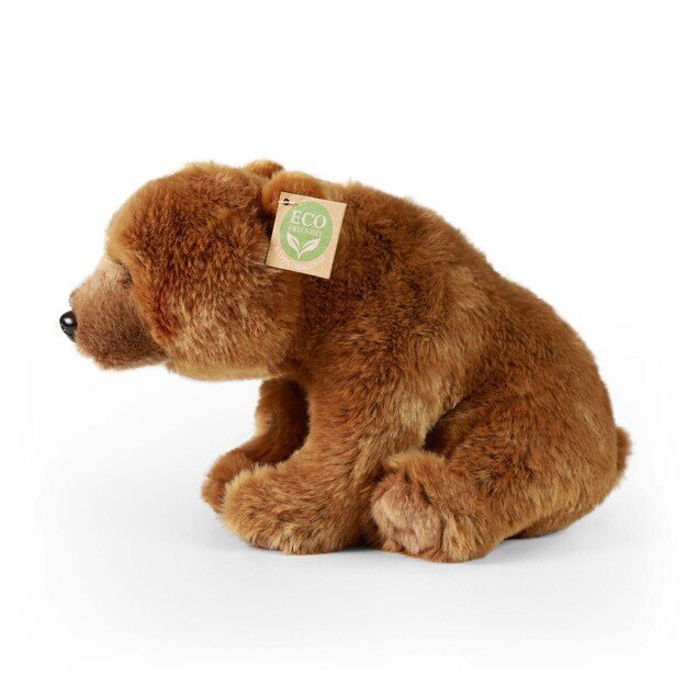 Plush Grizzly bear 30 cm ECO-FRIENDLY