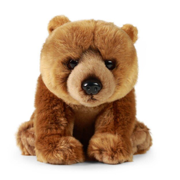 Plush Grizzly bear 30 cm ECO-FRIENDLY