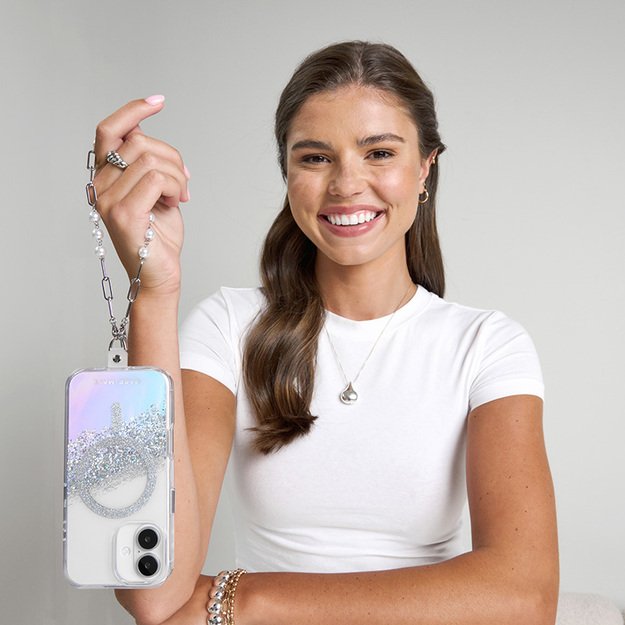 Case-Mate Karat MagSafe – dėklas, skirtas iPhone 16 (holografinis) 16 Case-Mate Karat MagSafe – dėklas, skirtas iPhone 16 (holografinis) 16