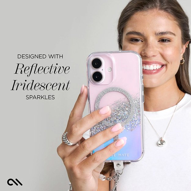 Case-Mate Karat MagSafe – dėklas, skirtas iPhone 16 (holografinis) 12 Case-Mate Karat MagSafe – dėklas, skirtas iPhone 16 (holografinis) 12