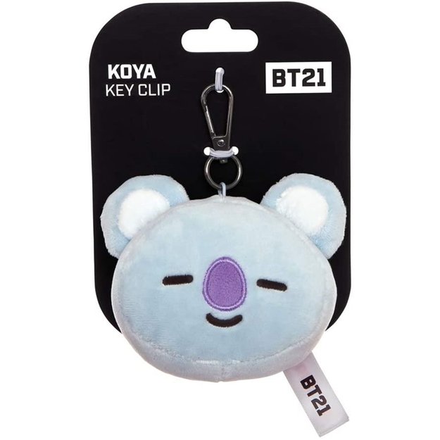 Line Friends BT21 - KOYA pliušinis raktų pakabukas