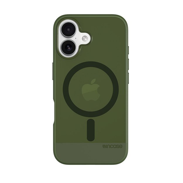 Incase Slim Case MagSafe – dėklas iPhone 16 (Highland Green)