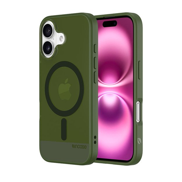 Incase Slim Case MagSafe – dėklas iPhone 16 (Highland Green) 10