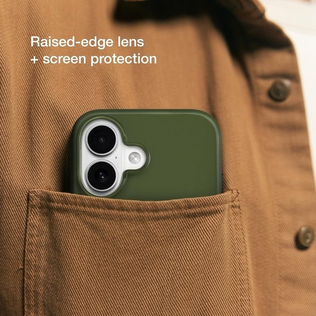 Incase Slim Case MagSafe – dėklas iPhone 16 (Highland Green) 12