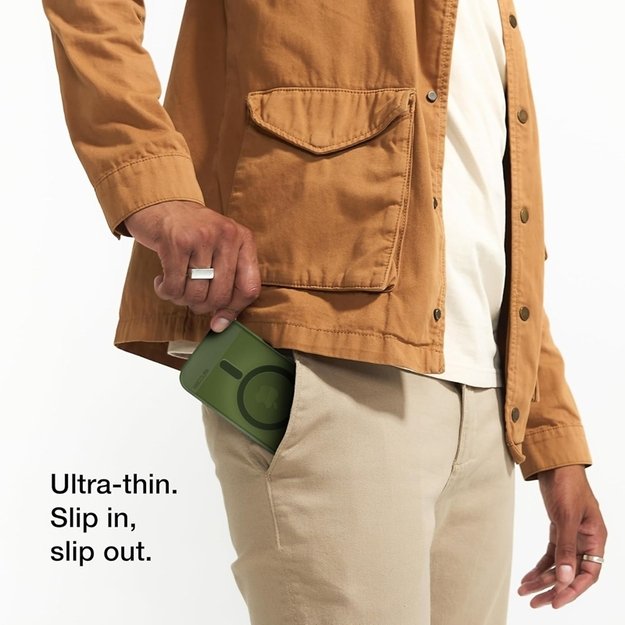 Incase Slim Case MagSafe – dėklas iPhone 16 (Highland Green) 18