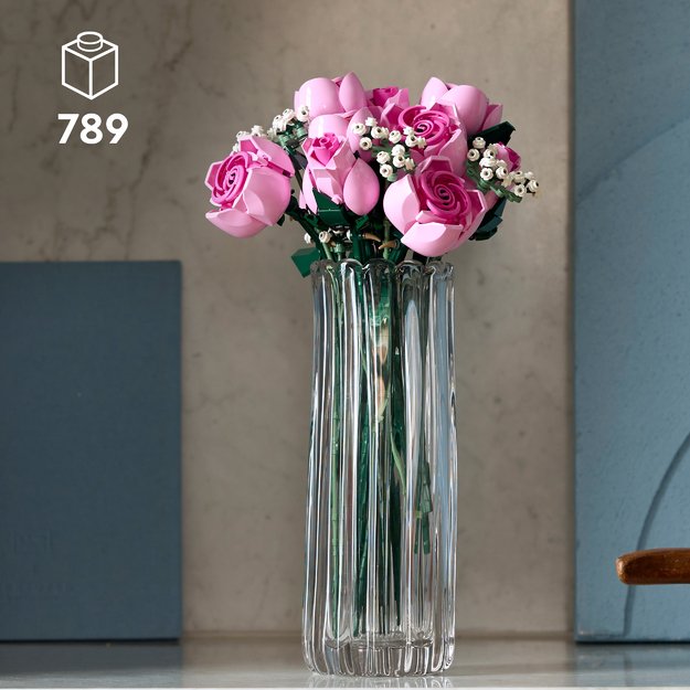 LEGO Botanical Bouquet of Pink Roses