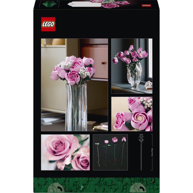 LEGO Botanical Bouquet of Pink Roses