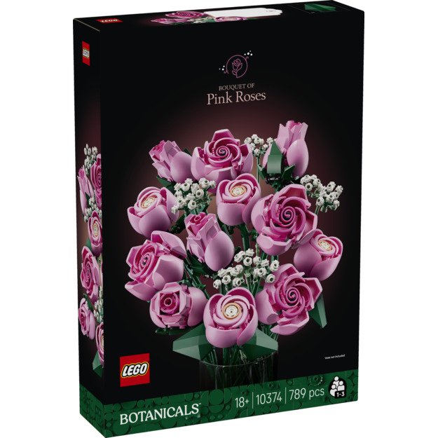 LEGO Botanical Bouquet of Pink Roses